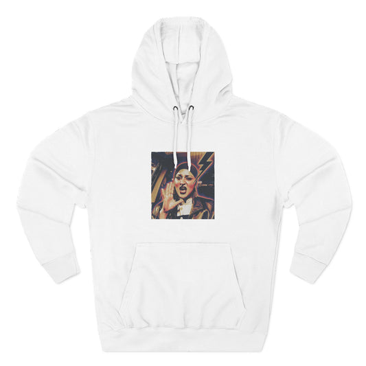 Three-Panel Fleece Hoodie