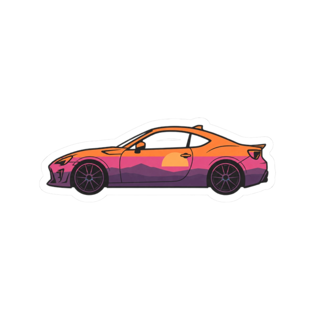 Sunset Drive Silhouette