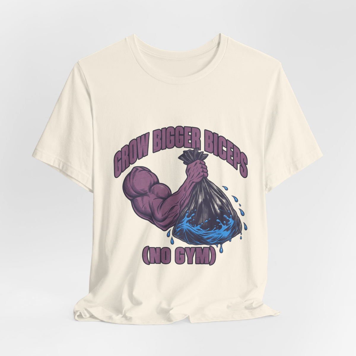Grow Bigger Biceps Trash Bag Curl