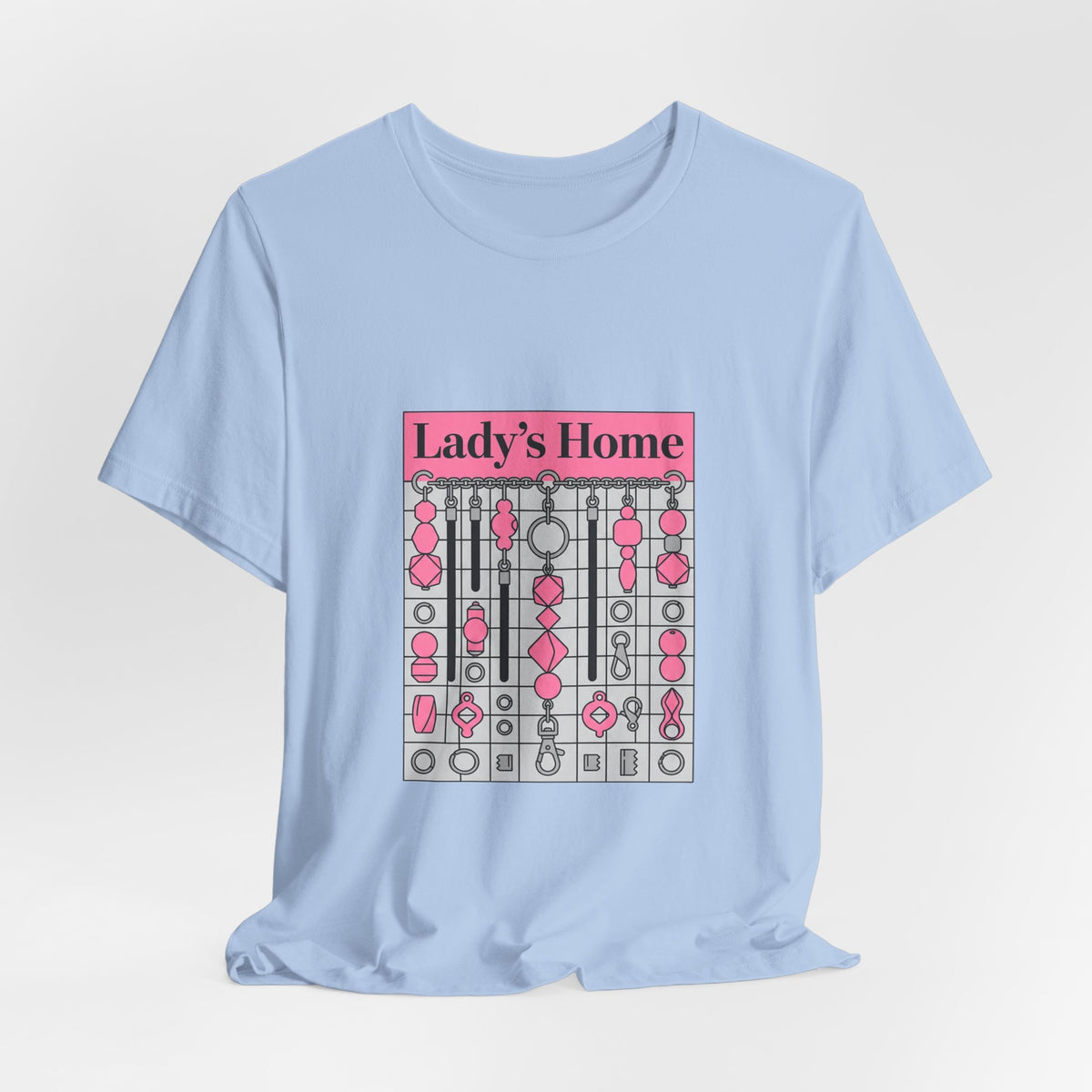 Lady's Home Pink and Black