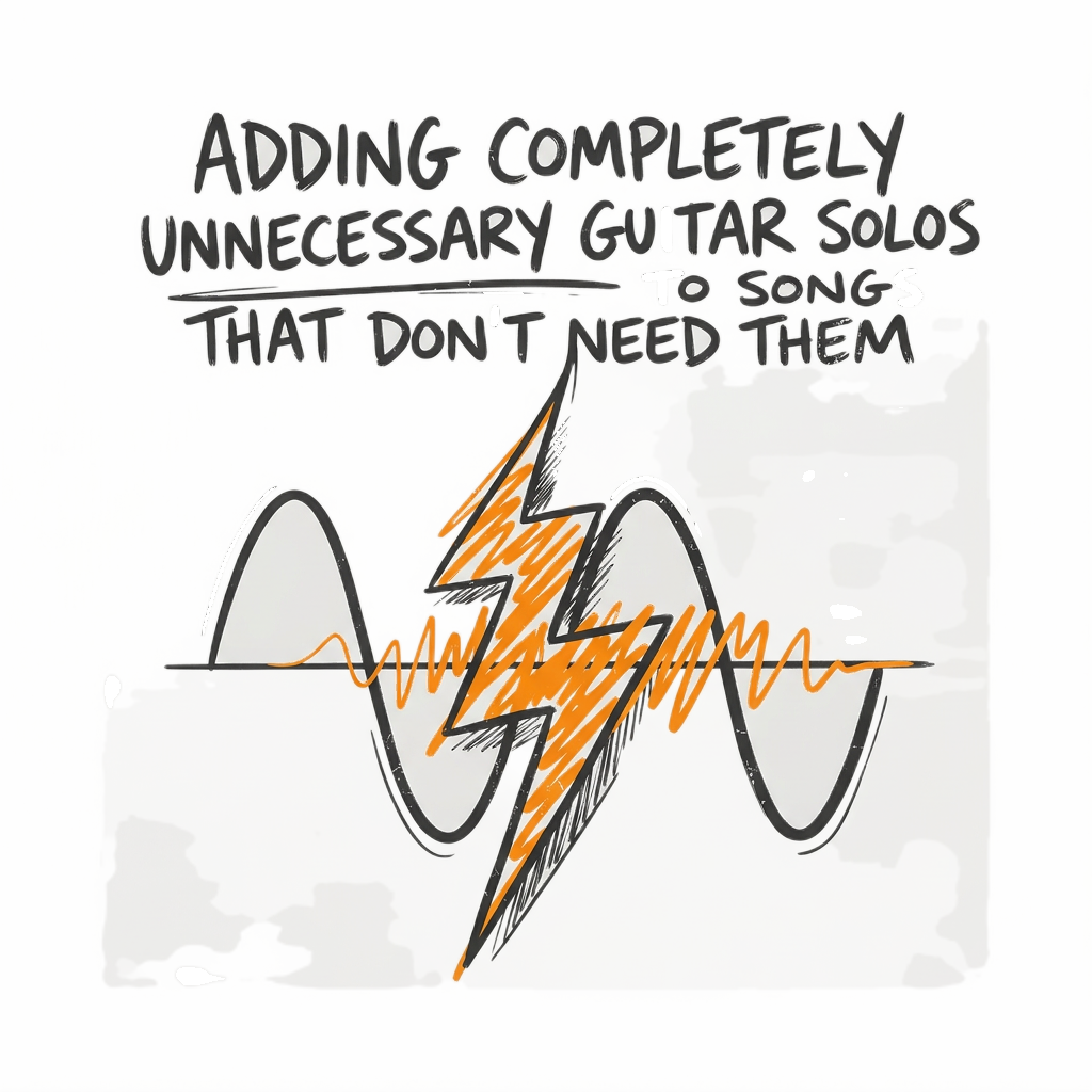 Unnecessary Guitar Solo Waveform