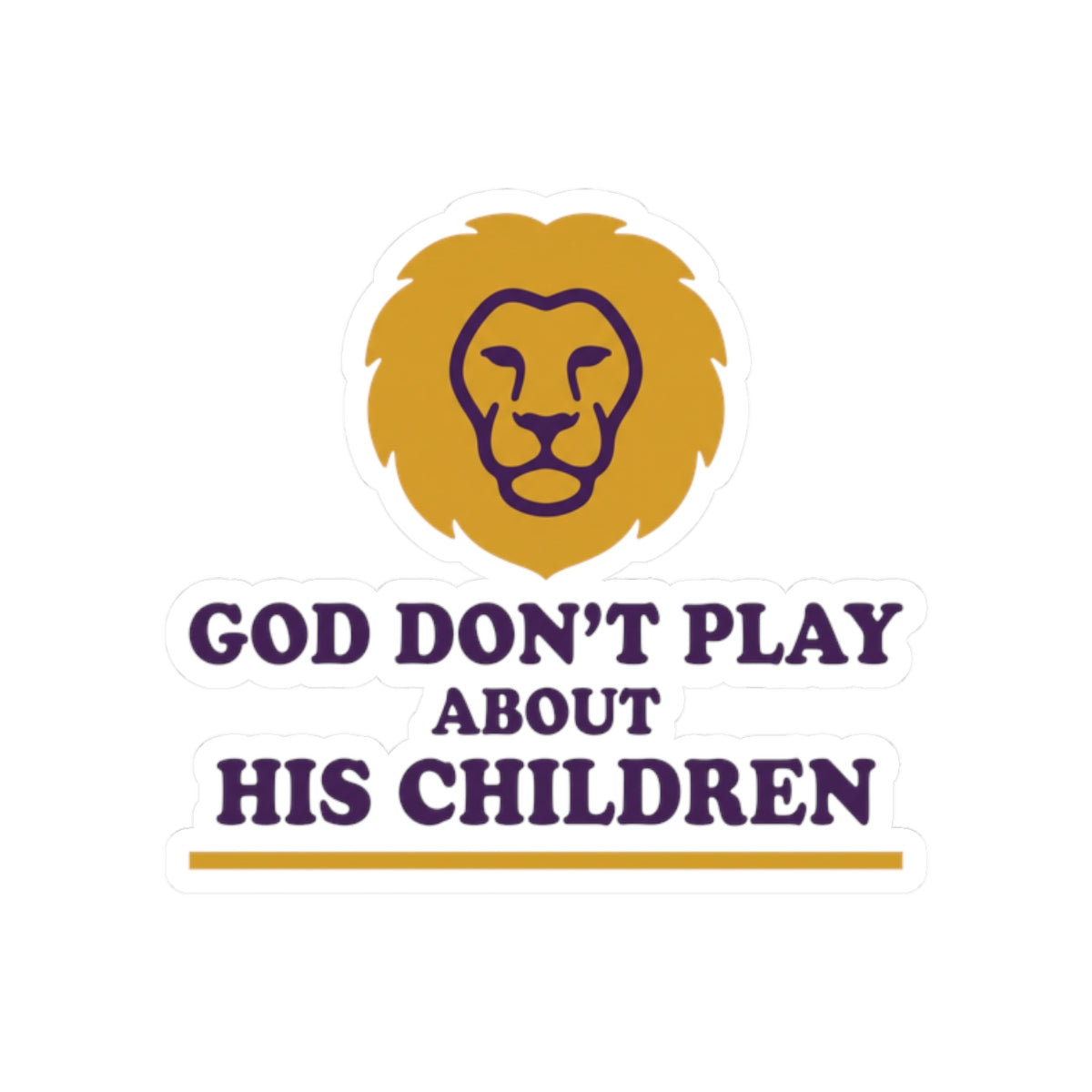 God don't play about His children
