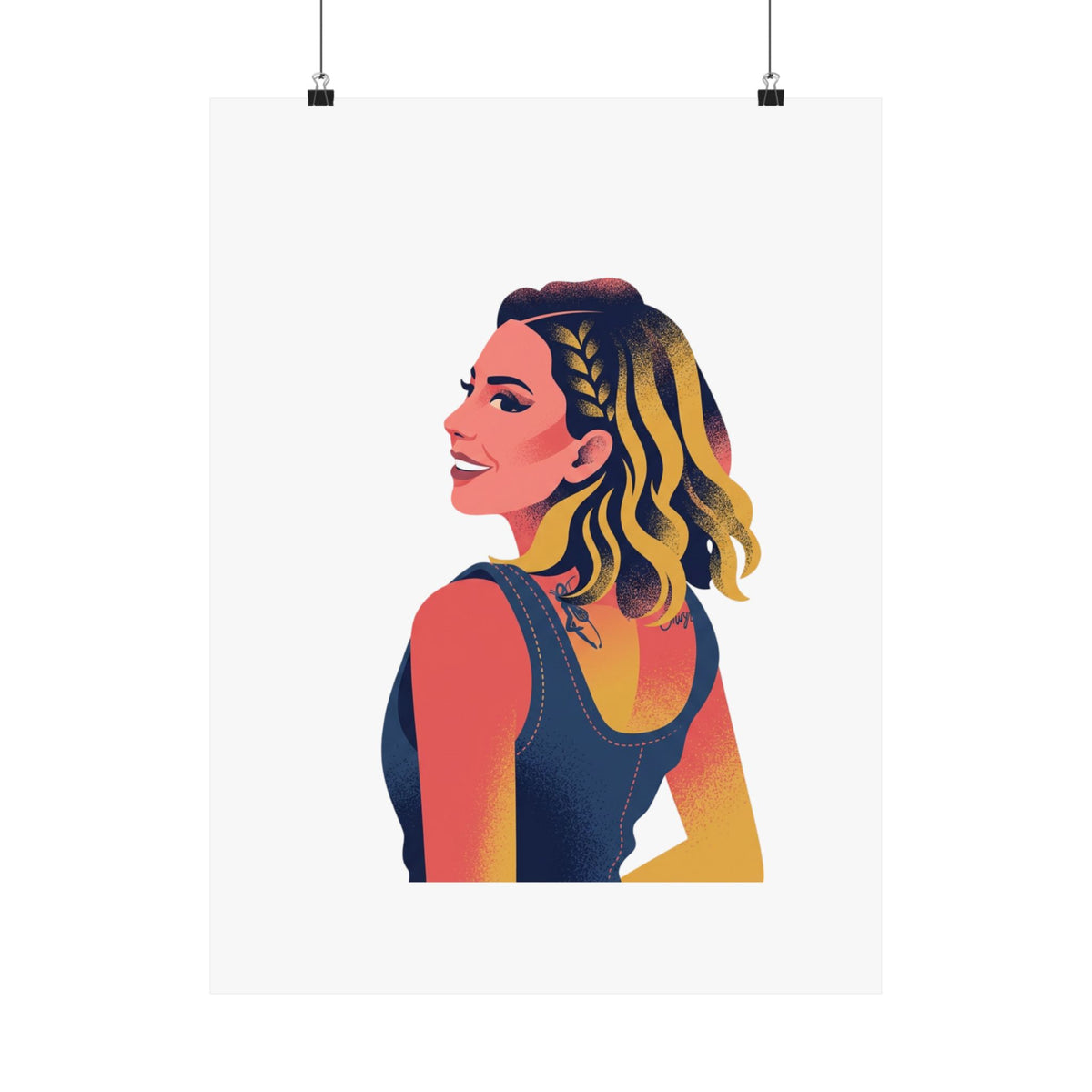 Matte Vertical Posters
