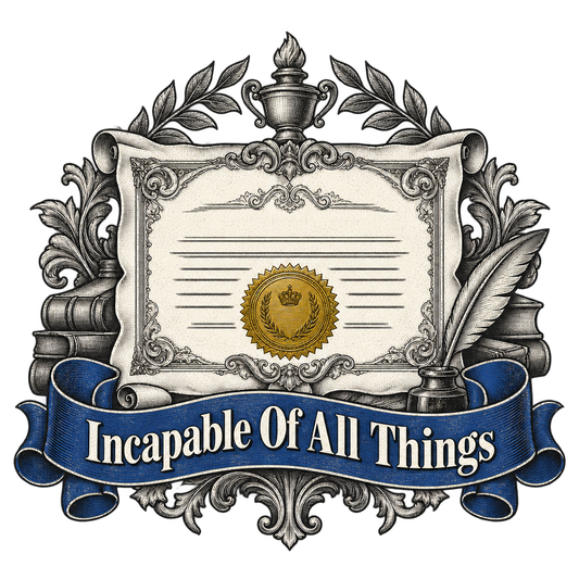 Certificate of Incapability