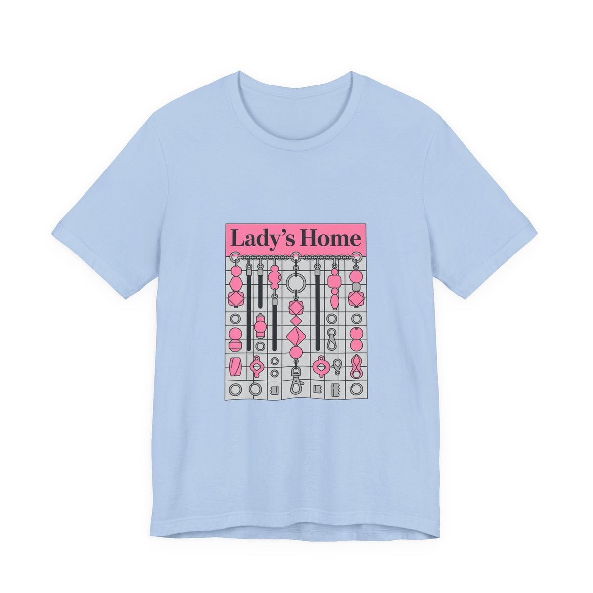 Lady's Home Pink and Black