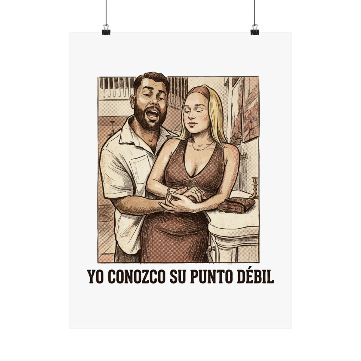 Yo conozco su punto débil