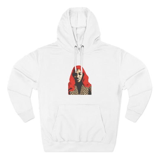 Three-Panel Fleece Hoodie