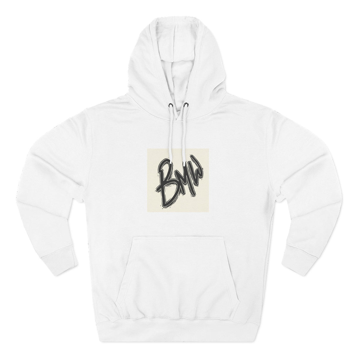 Three-Panel Fleece Hoodie