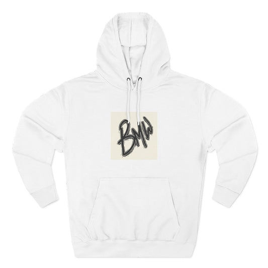 Three-Panel Fleece Hoodie