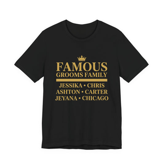 Famous Grooms Family Names