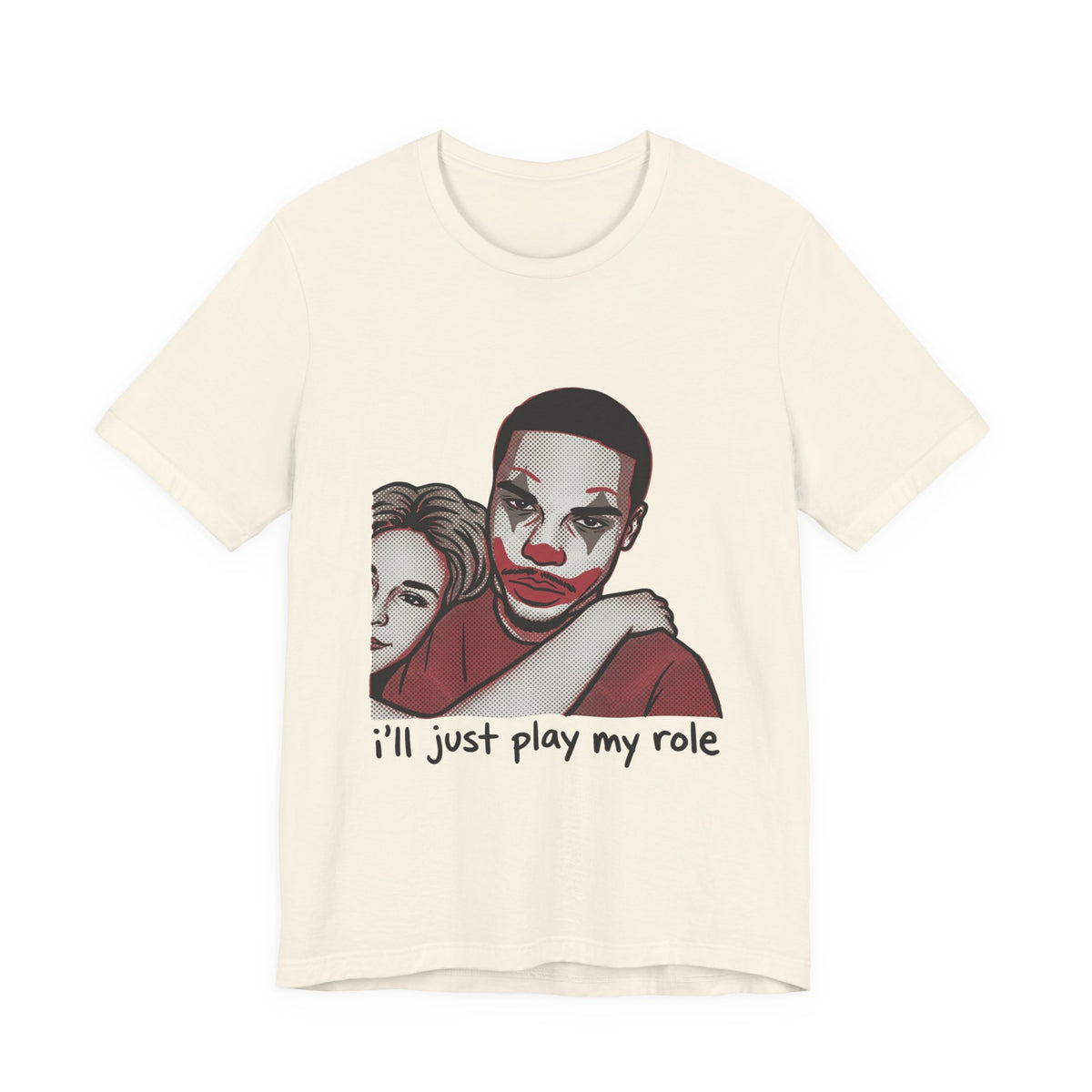 Sad Clown Plays His Role