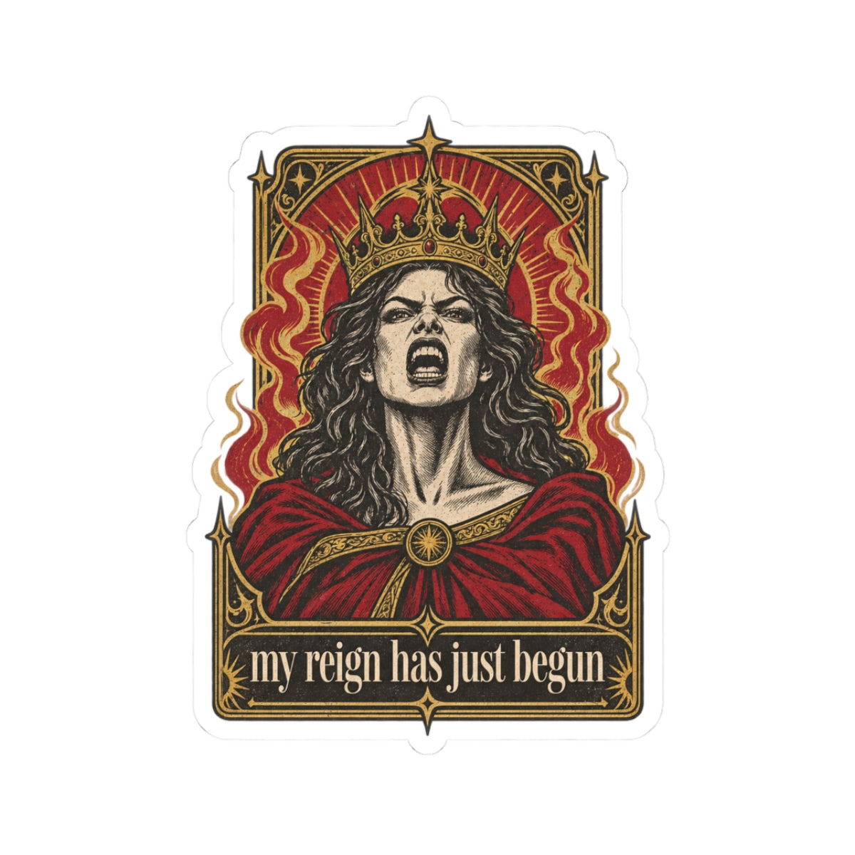 My Reign Tarot Card