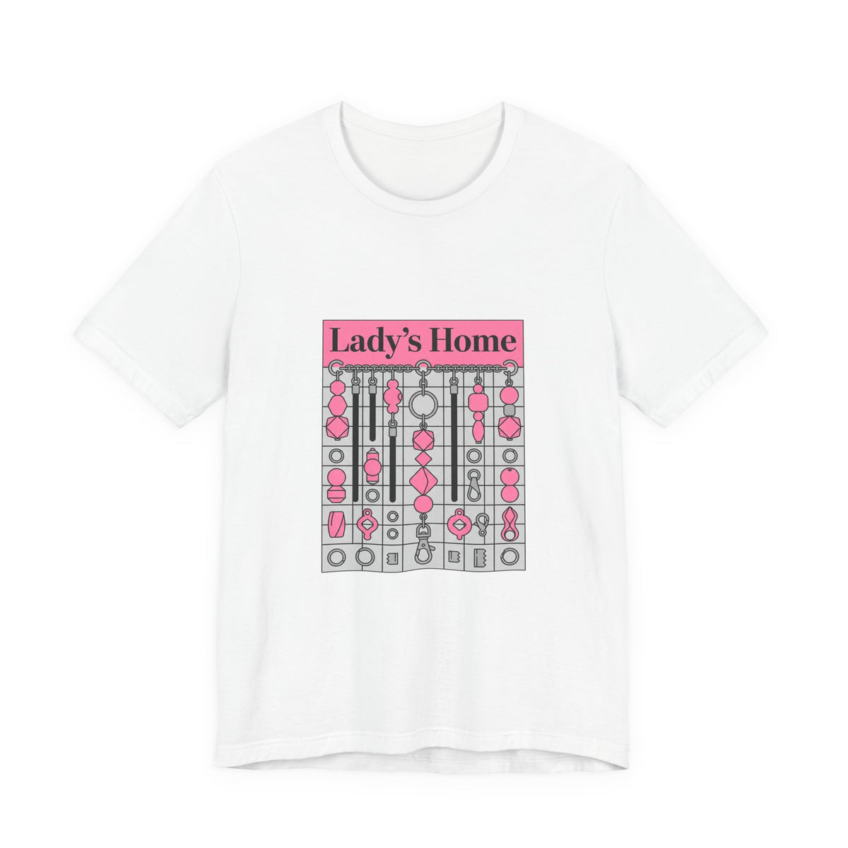 Lady's Home Pink and Black