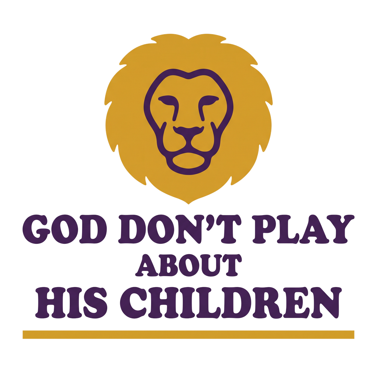 God don't play about His children