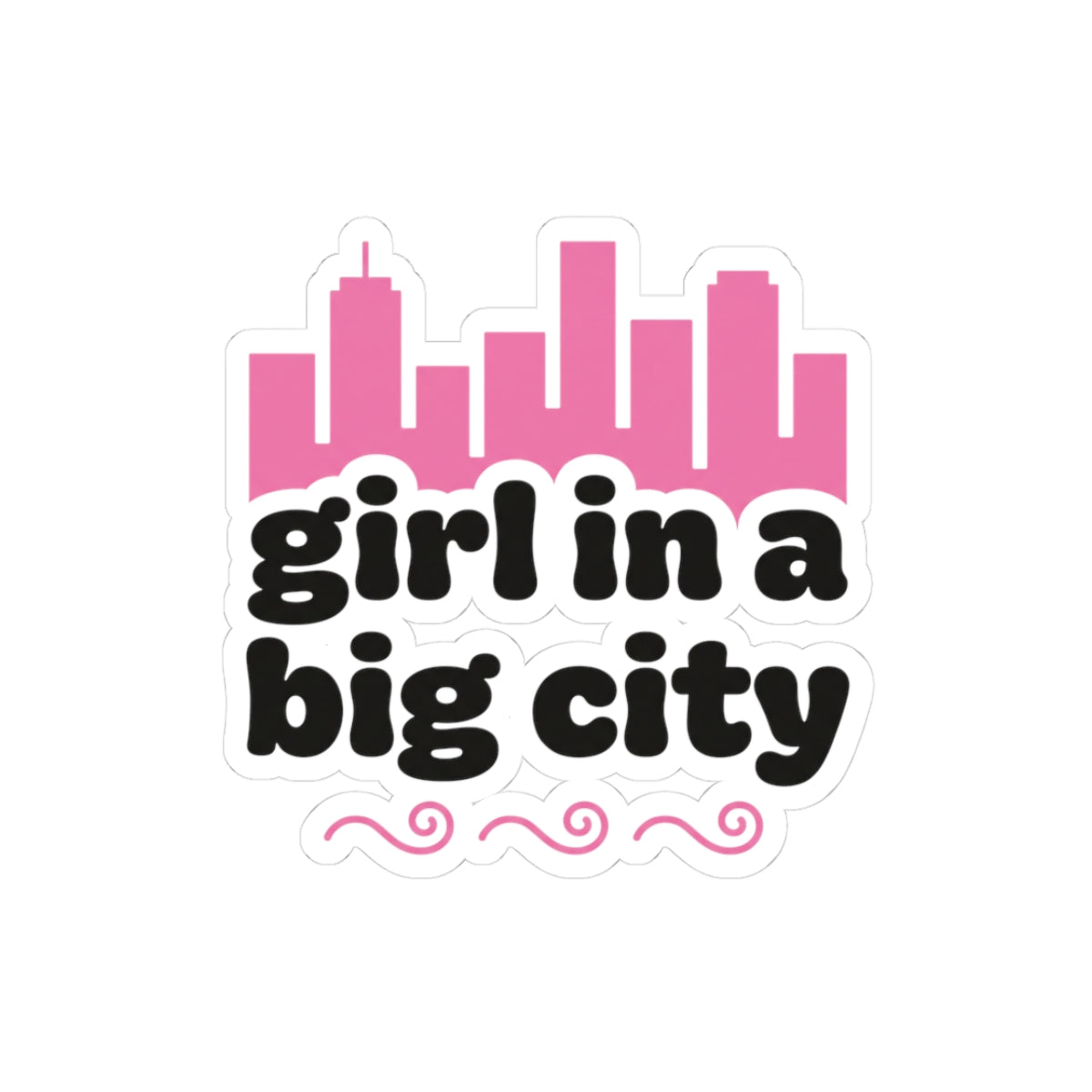 girl in a big city