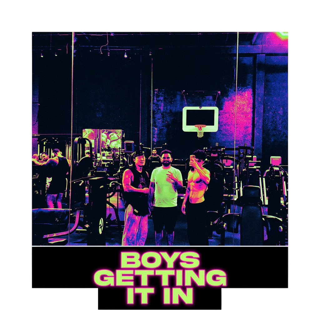 Boys getting it in