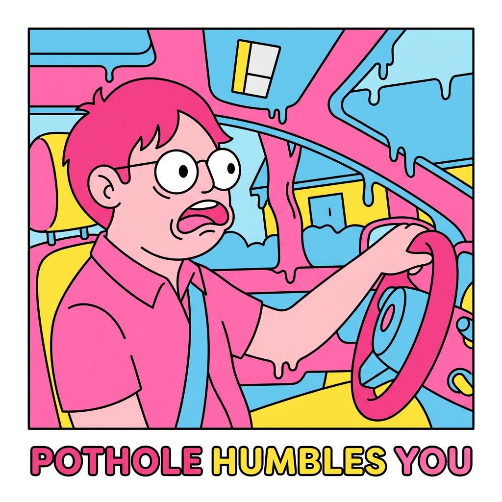 Pothole Humbles You