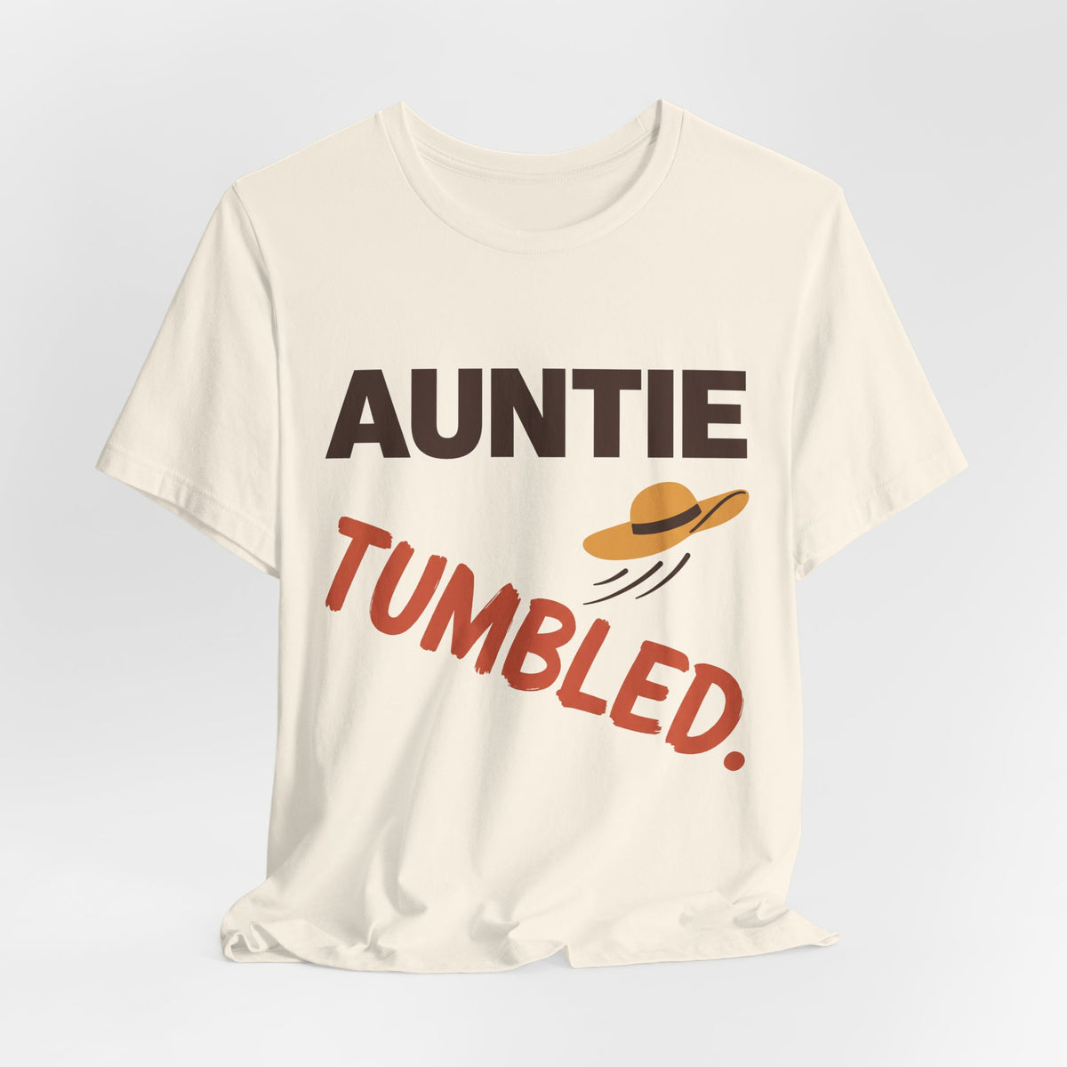 Auntie tumbled.