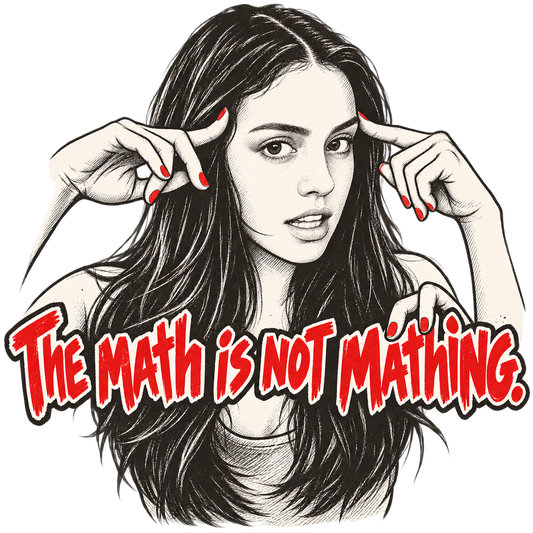 The Math Is Not Mathing Gesture