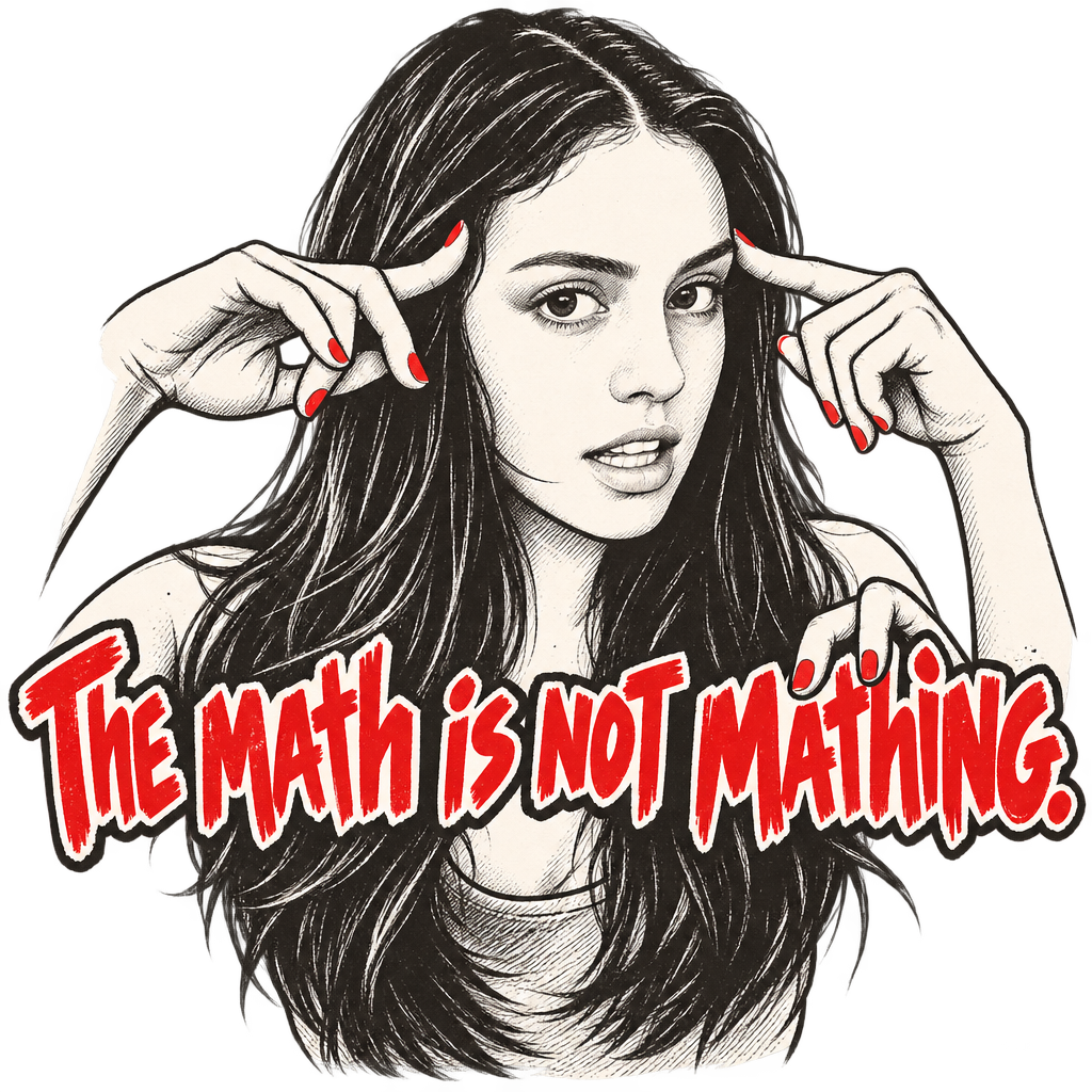 The Math Is Not Mathing Gesture