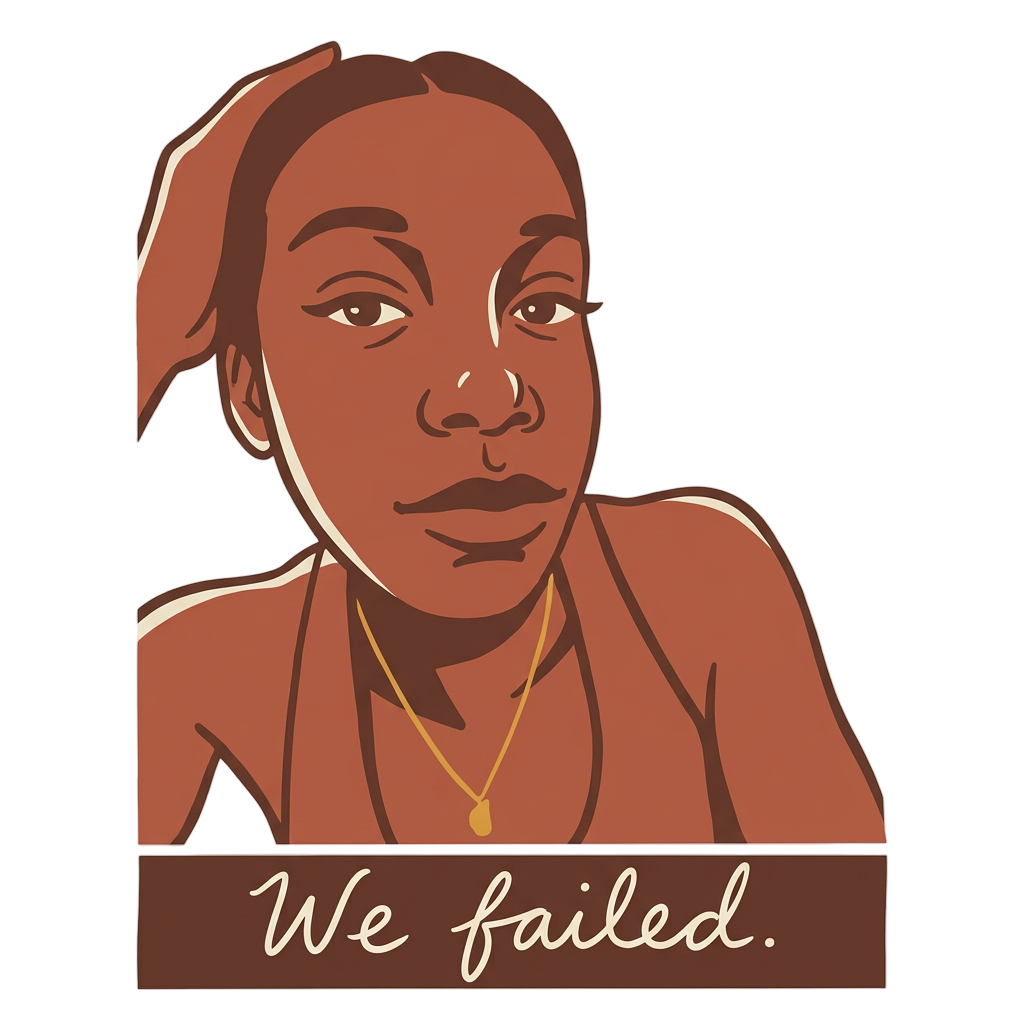 WE FAILED.
