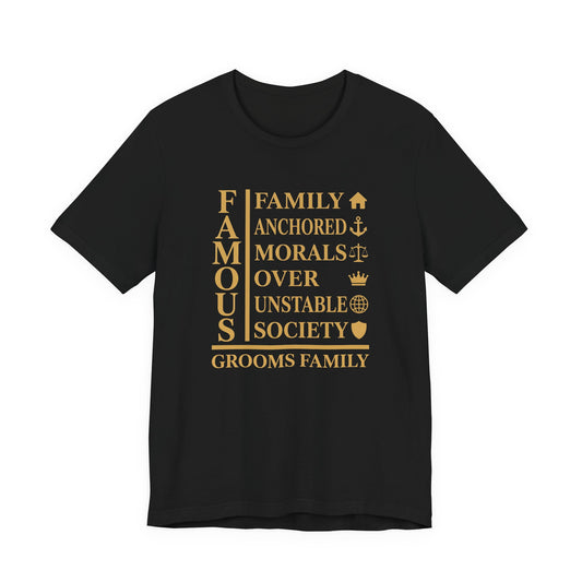 Family Anchored Morals Over Unstable Society