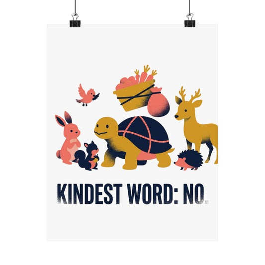 Kindest word: No.