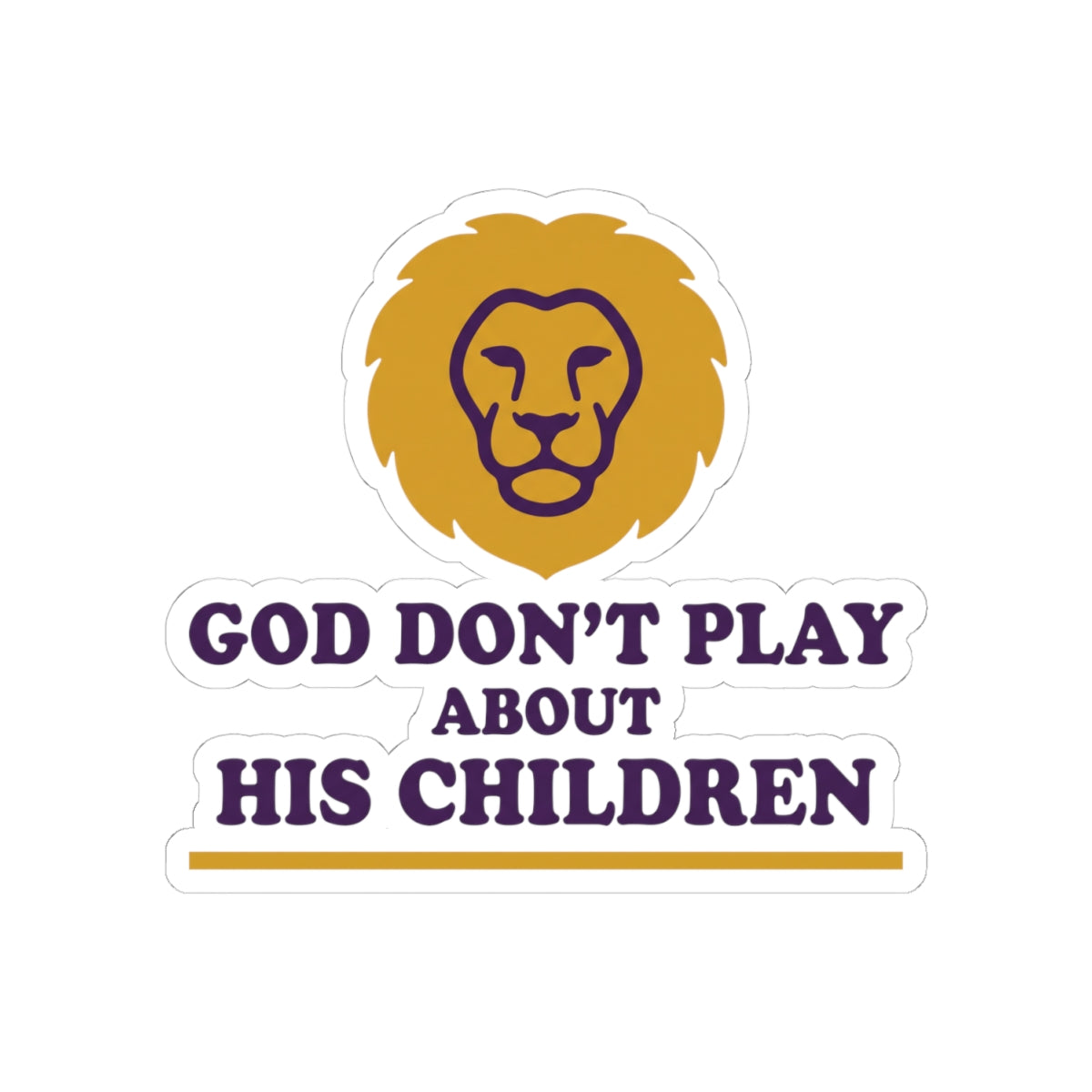God don't play about His children