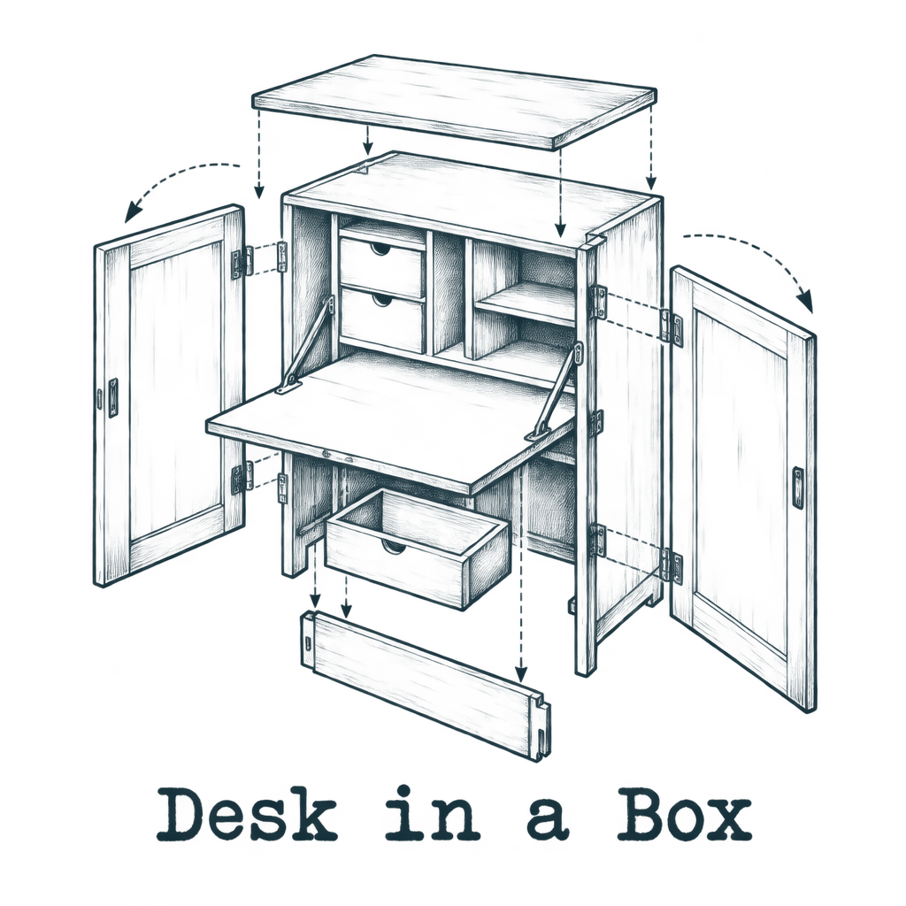 Desk in a Box Blueprint