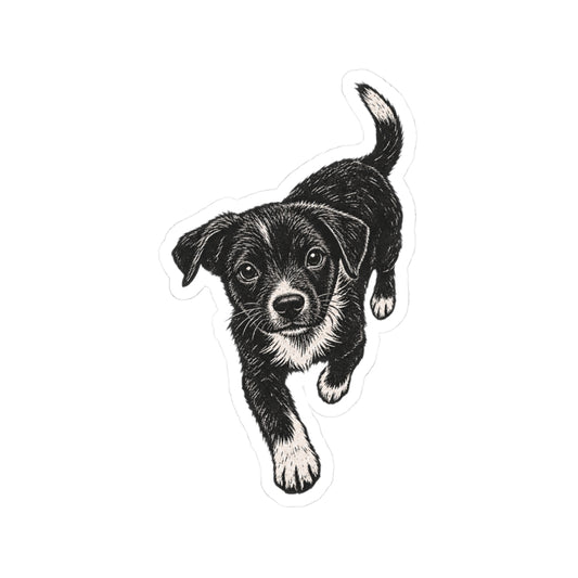Puppy Running for Help