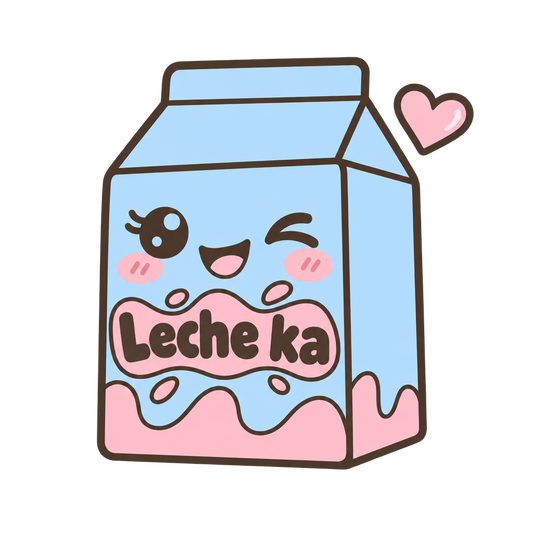 Kawaii Milk Carton 'Leche Ka'