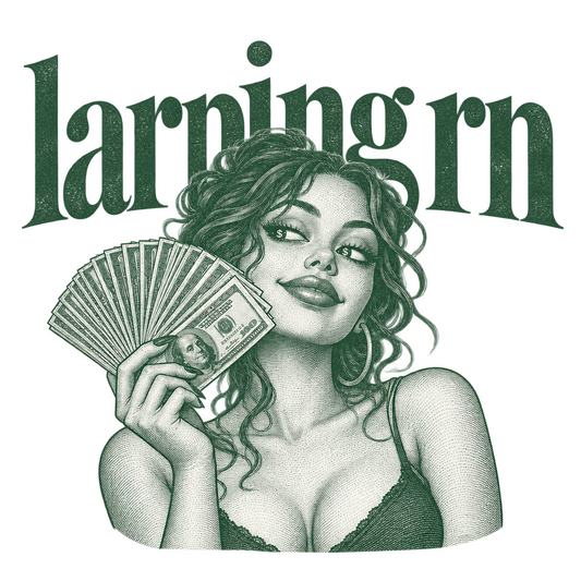 Larping with a fan of cash