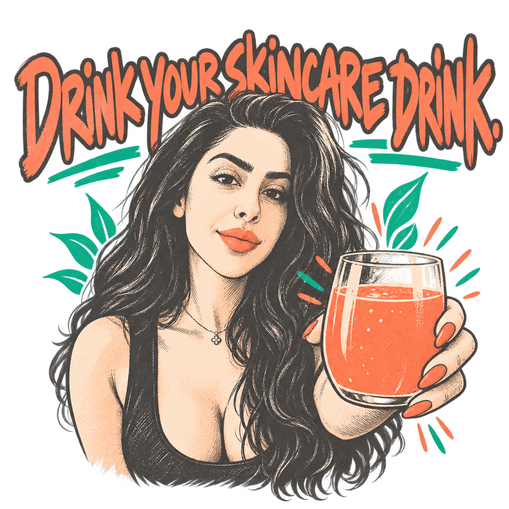 Skincare Drink Portrait