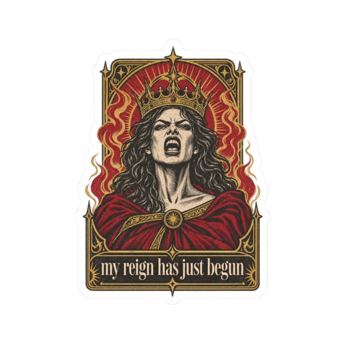 My Reign Tarot Card