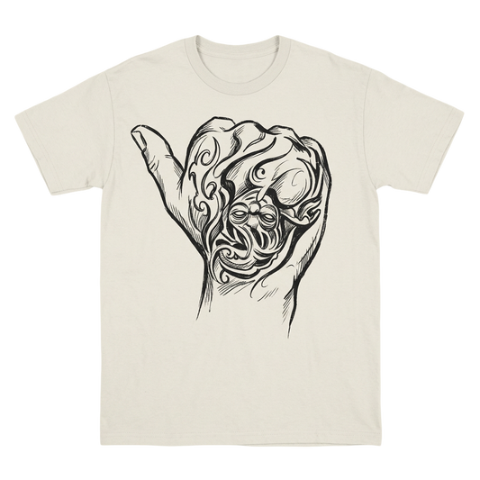 Tattooed Hand Over Eye