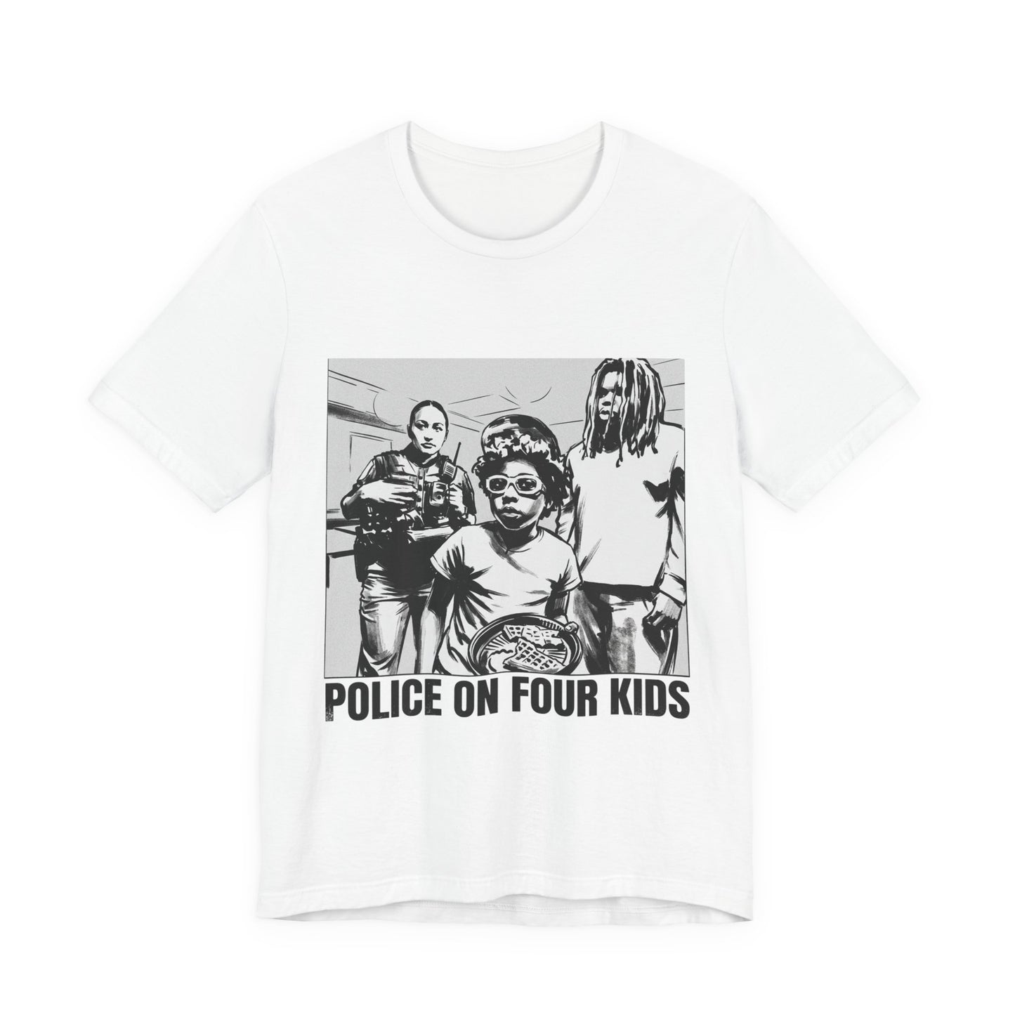 Police On Four Kids