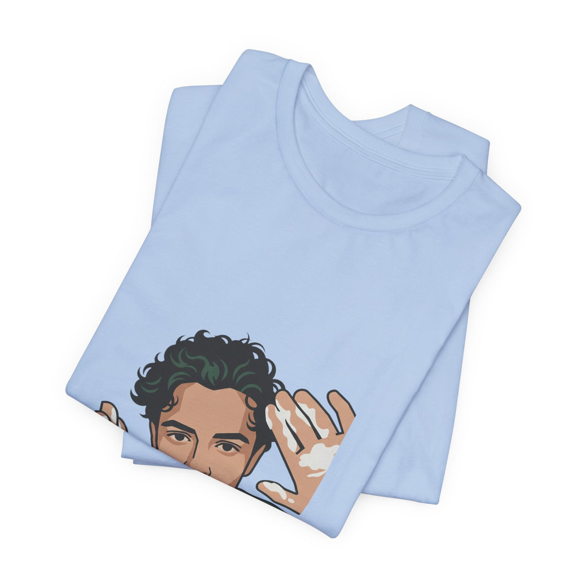 Iconic Cream Hands Portrait