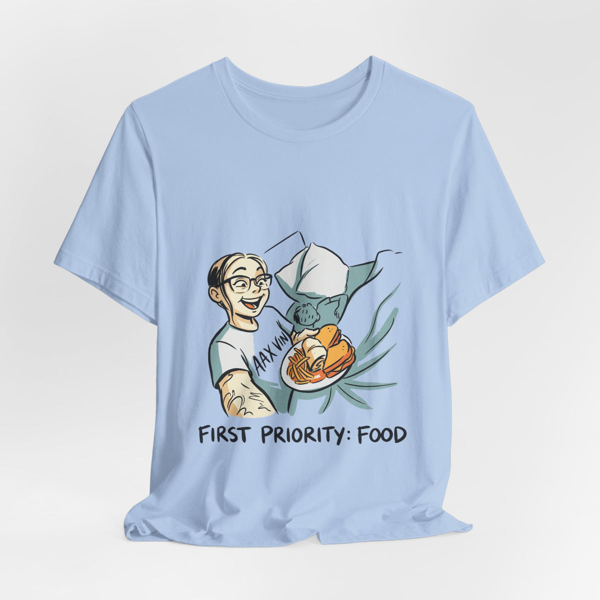 first priority: food