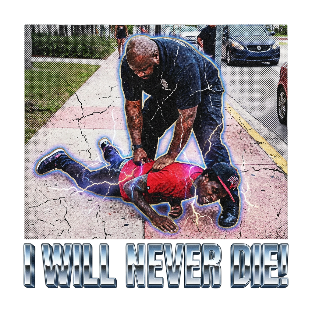 I will never die!