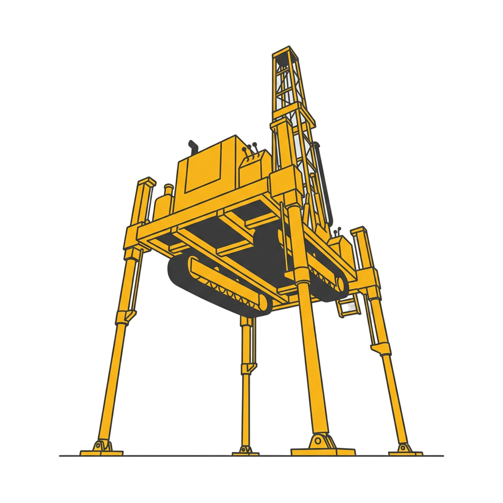 Elevated Drilling Rig