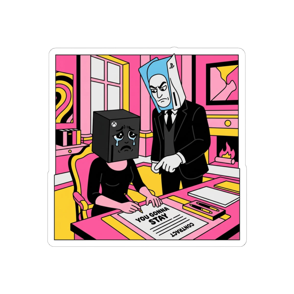 Kiss-Cut Stickers