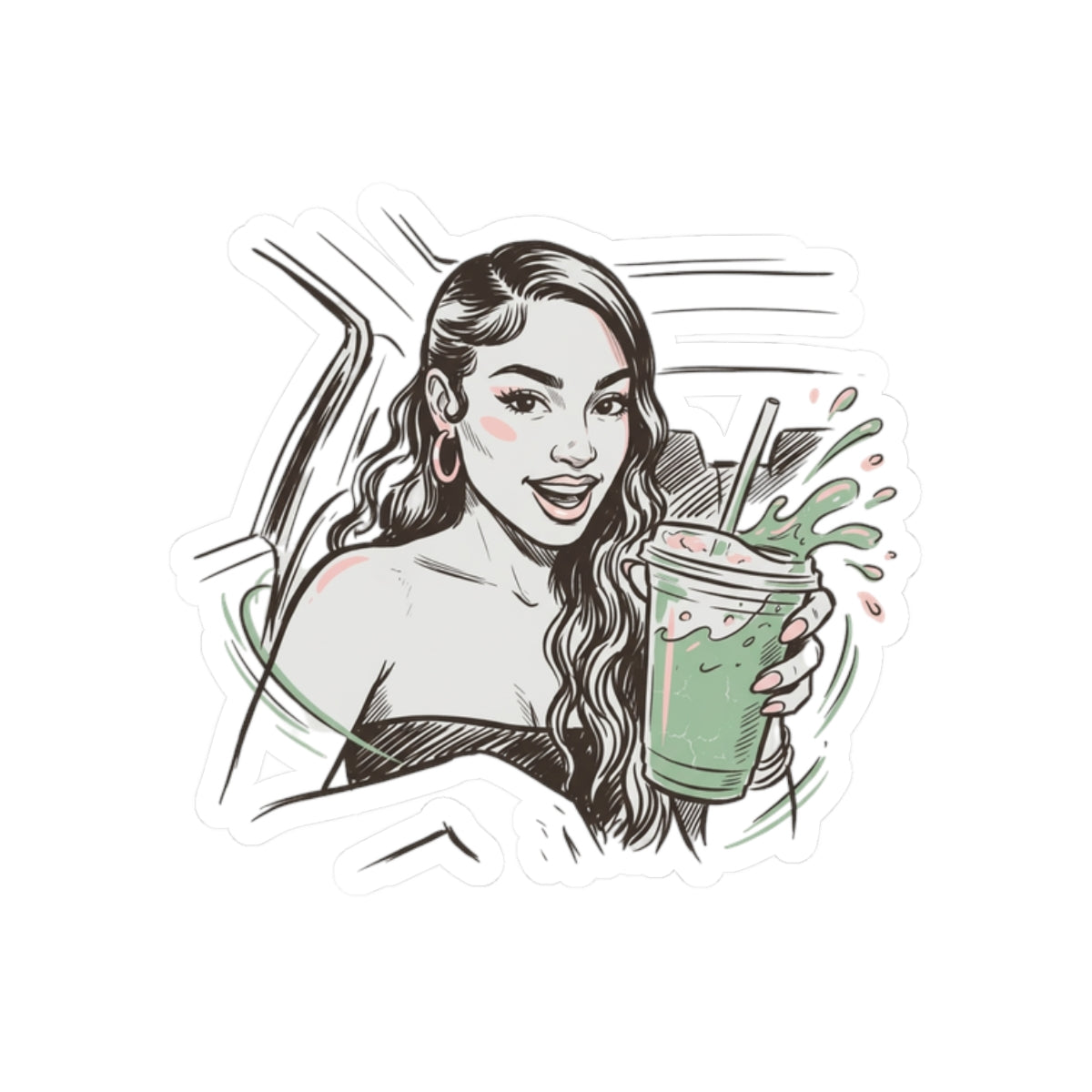 Excited Matcha Shake