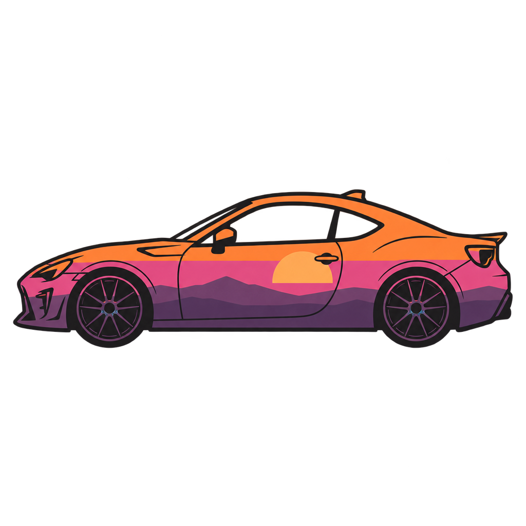 Sunset Drive Silhouette