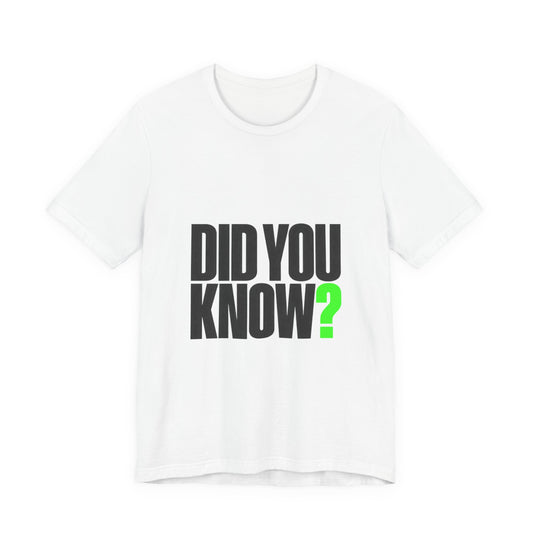 DID YOU KNOW? Series