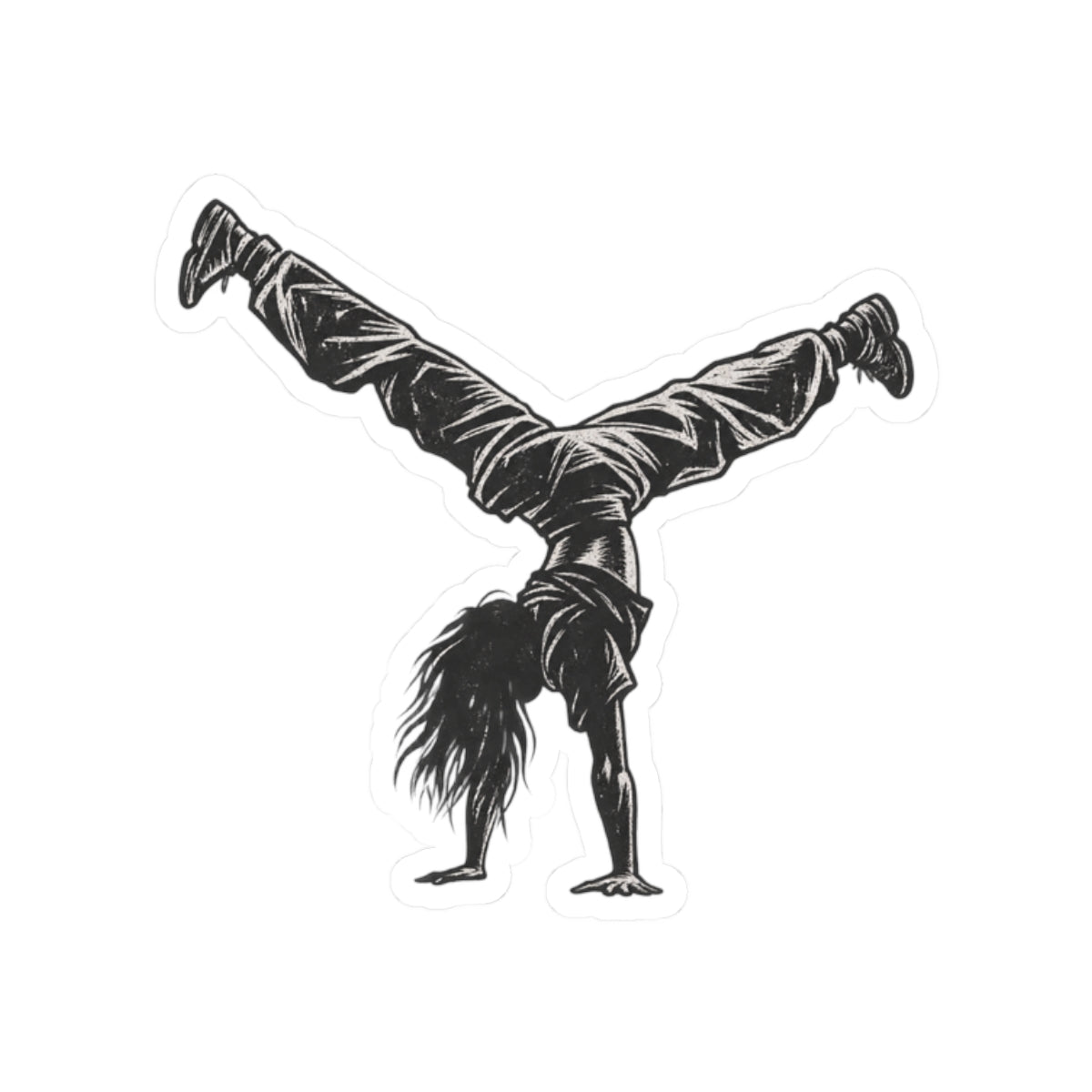 Acrobatic Handstand Split