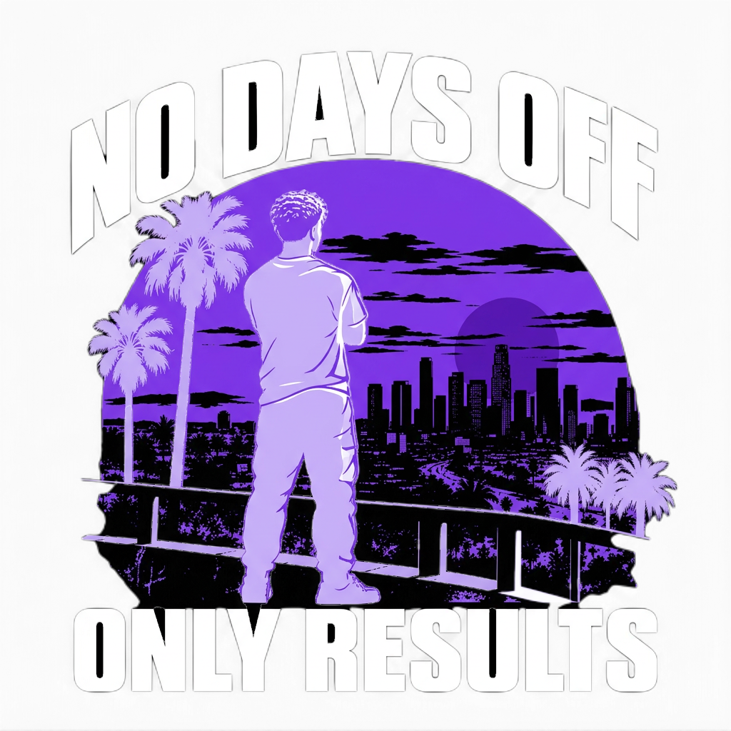 No Days Off Only Results (Black)