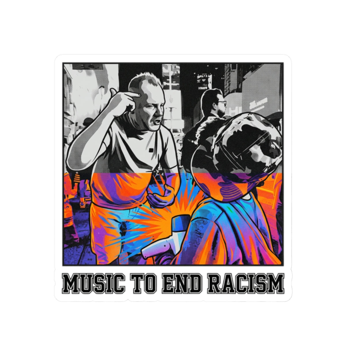 Music to end racism
