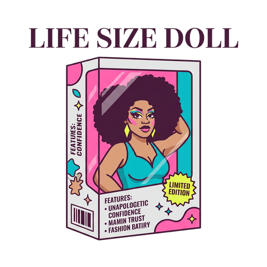 Life Size Doll in Box