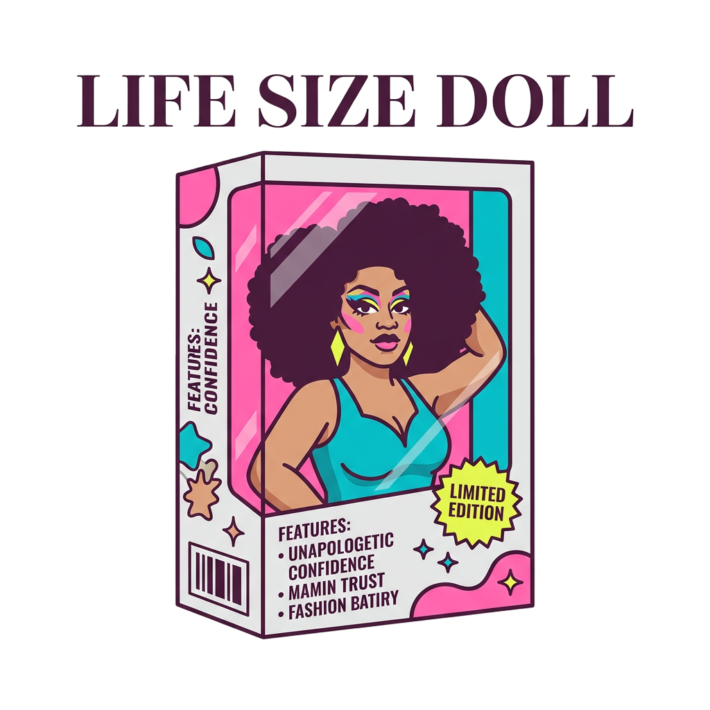 Life Size Doll in Box