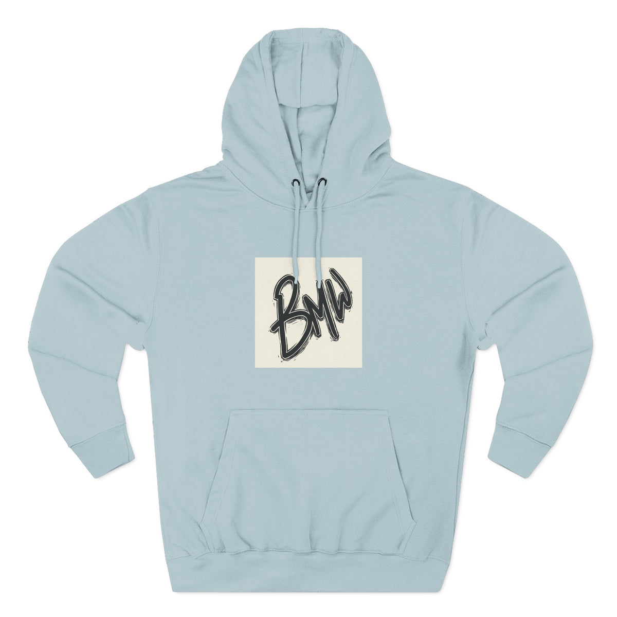 Three-Panel Fleece Hoodie